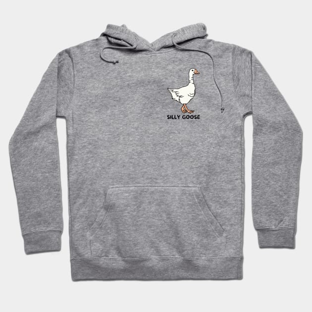 Silly Goose Pocket Patch Hoodie by Downtown Rose